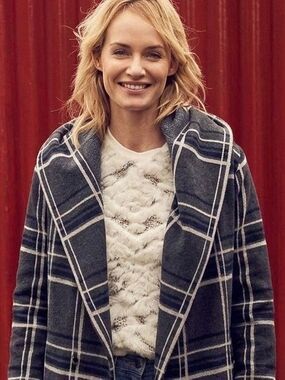 Anthropologie Amadi Women Small Petite Cream Calista Fur Sherpa Pullover Sweater
